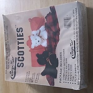 Vintage Ray Mar Scotties Stuffed Animal Kit Black